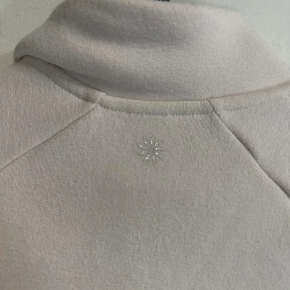Athleta Girl Fleece Sweater Criss Cross Blush Pink Pullover Ultra Soft Girls 14